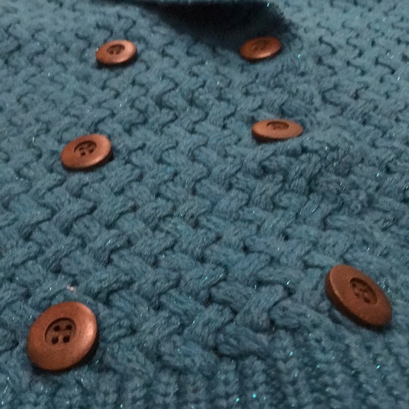 Marciano knitted teal sweater - Picture 3 of 3